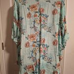 Torrid  Sz 1/2 Floral Kimono Cardigan Photo 9