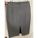 EXPRESS  Vintage Women's Black Polka Dot Ruffle Pencil Skirt Size 6 Photo 3