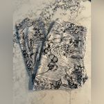 Athleta Elation Floral Jogger Pant Sweats Grey Black Size Large EUC Photo 1