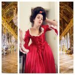 Etsy Bridgerton Queen Charlotte dress red Photo 2