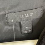 J.Crew NEW Dress Womens 4 Black Double Faced Wool Crepe Career C1063 Photo 4