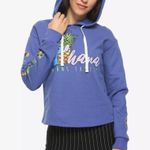 Disney ⭐️ Lilo & Stitch blue icon long sleeve girls hoodie size XL Photo 0