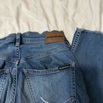 Calvin Klein Jeans Calvin Klein Distressed Medium Wash High Rise Straight Leg Jeans size 25 Photo 1