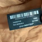 ZARA  2025 Collection‎ | NEW Tan Lace Slip Midi Dress Medium Dainty Coquette Fem Photo 11