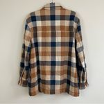 Outerknown  Women’s Plaid Oversized Blanket Shirt Shacket Size S Cabincore Photo 8