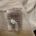 Anthropologie Knitted & Knotted ivory loose knit sweater size S Photo 7