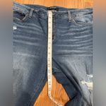 Energie  Dark Blue Distressed Boyfriend Jeans Photo 6