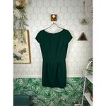 Madewell  Cap Sleeve Green Mini Dress - Size - 0 Photo 2