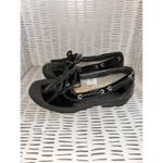 UGG  Ashdale Duck Shoes Black Patent Leather‎ Shearling Fur Lined 1901 US 6 Photo 1