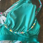 Sunsets California Paradise Paisley Floral Tankini Size 32D/34C NWT Green Photo 9