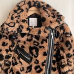 Avec Les Filles  Teddy Faux Fur Biker Jacket Photo 4