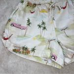 KITRI Patricia Print Short in Palm Springs Size Small White Photo 6
