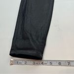 L'Agence L’Agence Marguerite Skinny High Rise Black Noir Silver Glitter Coated Jean 27 Photo 11