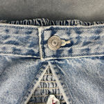 Levi's NWT  Women's Joli Denim Bralette  Cropped Top Smocked Back Size Large Photo 7