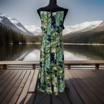 VTG 70s Sole Dione Studio Colorful Tunic Scoop Neck Arts Hawaii Dress USA Photo 2