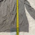 Grace Elements  gray v-neck cardigan sweater womans size large Photo 5