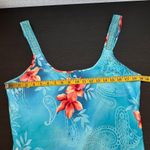 secret treasures Blue Floral Adjustable Strap Slip Dress Size Large FLAWED Photo 10