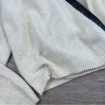 Vintage 1980’s‎ cream & gray balloon sleeve sweater silk and angora Size M Photo 5