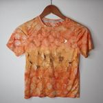 Reel Legends Aquaflauge S Fishing Orange Rash Guard Top Photo 0