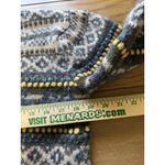 American Eagle American Eagle Women Size Medium Fair Isle Nordic 100% Wool Long Sleeve Winter Photo 4