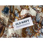 Old Navy Linen Floral Size XL Floral Smocked Back Tank Boho Festival Flirty New Photo 6