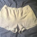 TNA Lavender Cozy Fleece shorts Purple Size L Photo 0