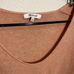 Madewell Heather Rose Pink Scoop Neck Kimball Pullover Sweater - Large Photo 3