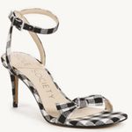 Sole Society  Avrilie gingham knot strappy heels Photo 0