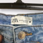 ZARA ‎ Bootcut Flared Blue Jeans Denim Women's Size 10 Classic Western Retro Cute Photo 3