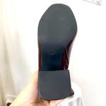 90s Style Elegant Square Toe Mocha Dark Brown Knee High Heel Boots US 6 Photo 6