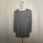 Miss Chevious XS Gray Tunic Top V Neck Long Sleeve Casual Comfortable Photo 2