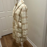 Pink Lily  Crème Plaid Shacket Coat Photo 3