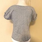 Guess Gray T-Shirt with Triangle Diamonds Detail Photo 5