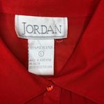 Jordan vintage red pleated front button down LG Photo 3