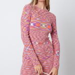 Cotton Candy LA Sunset Long Sleeve Knit Dress Photo 3