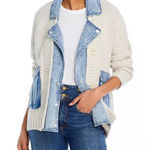 BLANK NYC  Last Call Mixed Media Cardigan Photo 0