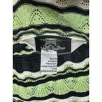 Ming Wang  Knit Tank Top Wavy Striped‎ Sleeveless Sweater Retro Vibes Size S Photo 4