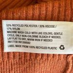 A New Day Burnt Orange Cropped Knit V-Neck Sleeveless Womens’ Tank Top L # 1507 Photo 8