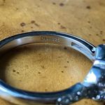 Genuine Blue Apatite Sterling Silver Turtle Ring Size 7 Photo 4