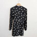 RE/DONE  60s Cowboy Necktie Equestrian Horse Print Silk Dress Photo 5