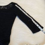 Adrianna Papell  black lace top S Photo 10