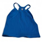 Free People Movement XS/S Happiness Runs Crop Tank Top Blueprint Photo 3