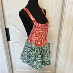 Free People Romper Shortalls Overalls Boho Print NWOT Photo 8