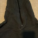 Black Hoodie Sweatshirt Pullover Design Size M Photo 2