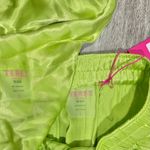 Terez NWT  Green Satin 2-Piece Loungewear Set PullOn Shorts Scarf Tank Top Size S Photo 6