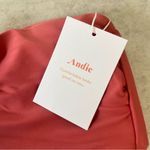 ANDIE NWT  Swim Punch Pink Bandeau Bikini Scala Top Strapless Medium V Notch Photo 3