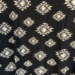 Como Black  womens waterfall hem western aztec boho vest cardigan black 2X Photo 4