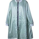 Tory Burch Tory Sport Mint Oversized PERFORMANCE SATIN BOMBER COAT S Photo 0