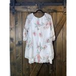Tempo Paris  Floral Silk Blend Chiffon Mini Dress Photo 1
