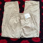 Uniqlo NWT tan cargo high waisted pants S Photo 0